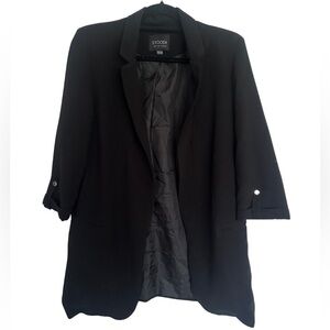 STOOSH Women’s‎ Black Longline Blazer – Size S. EUC